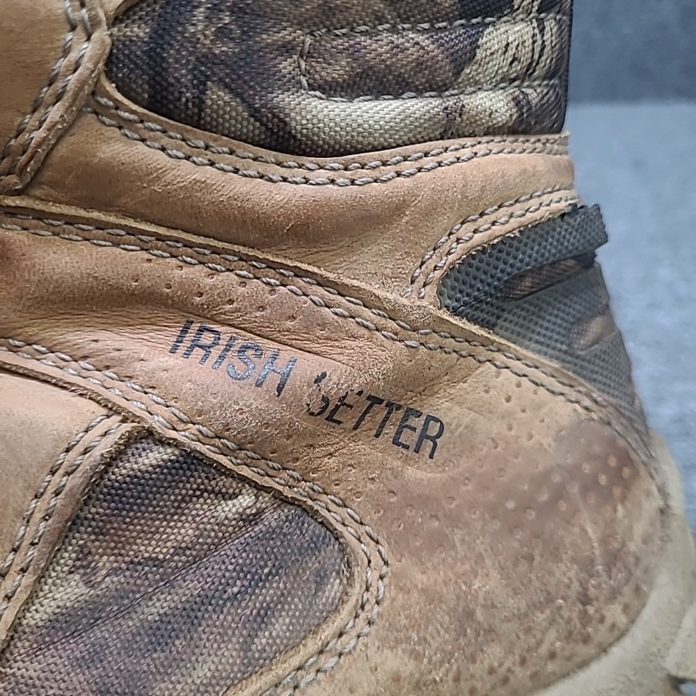IRISH SETTER Mens Camo Print ScentBan Boots 2868 US Size 12 - Picture 14 of 16